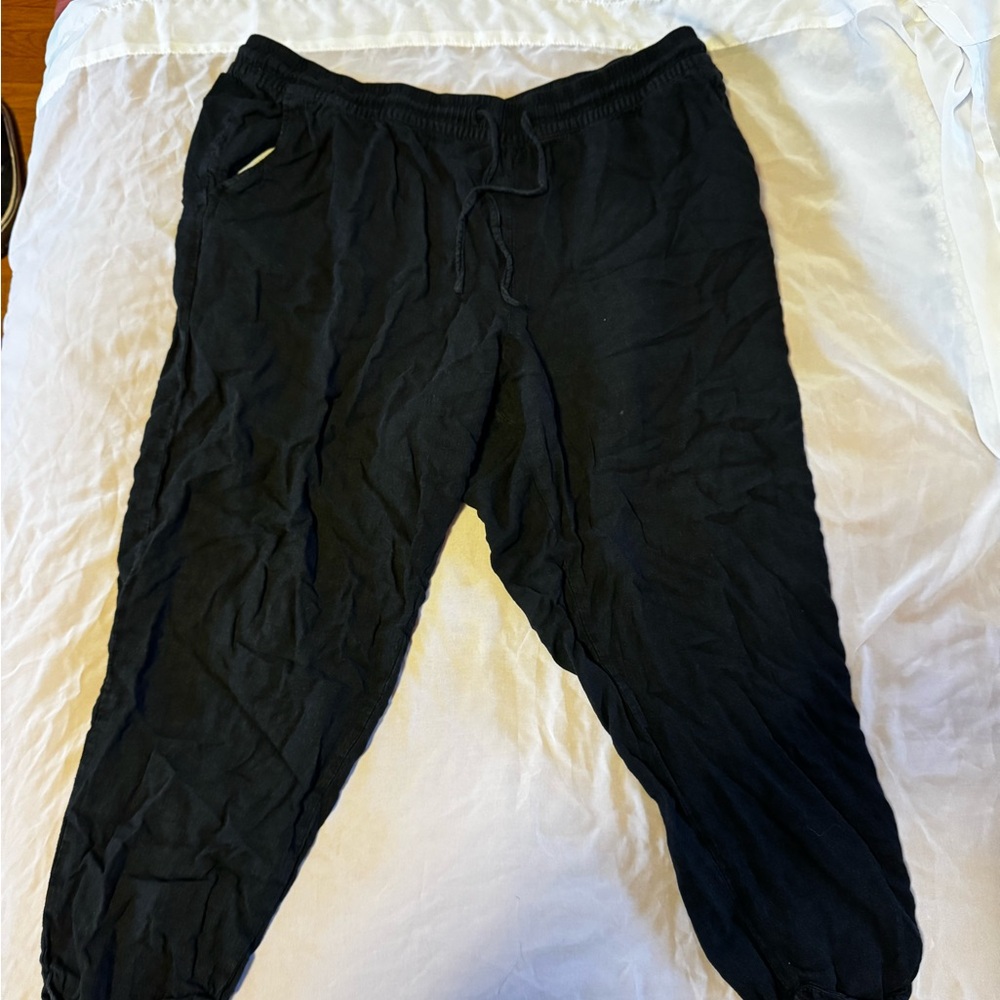 Dip Black Joggers Relaxed Fit Sweatpants